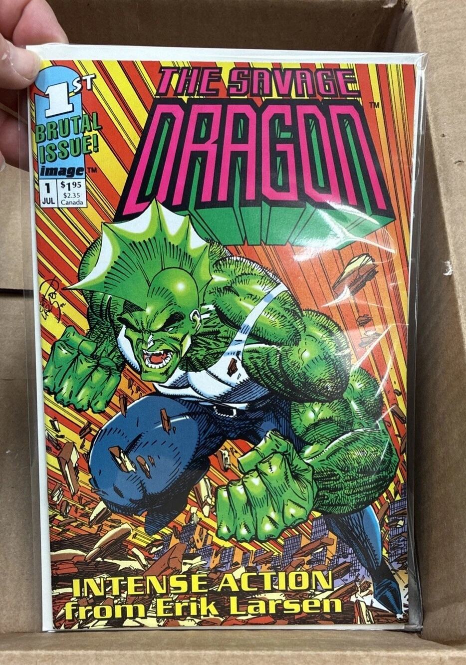Savage Dragon Limited Series #1 Vol. 1 1992 Image Comics 1st App 8.0 G80-234